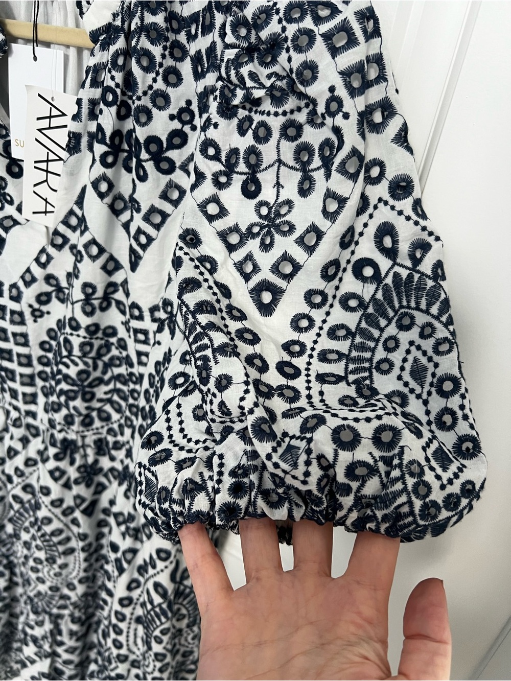 NWT! Sugarlips Embroidered Dress - Picture 8 of 10